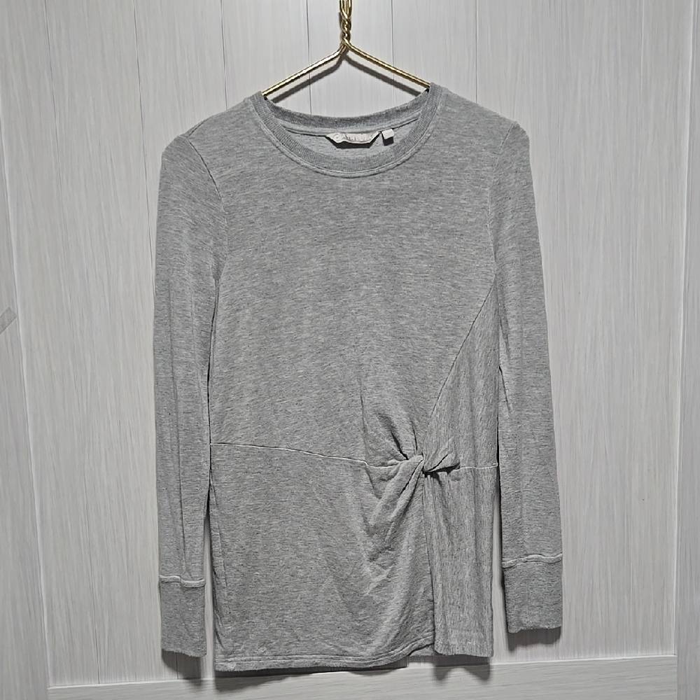 Athleta Heather Gray Long Sleeve Top